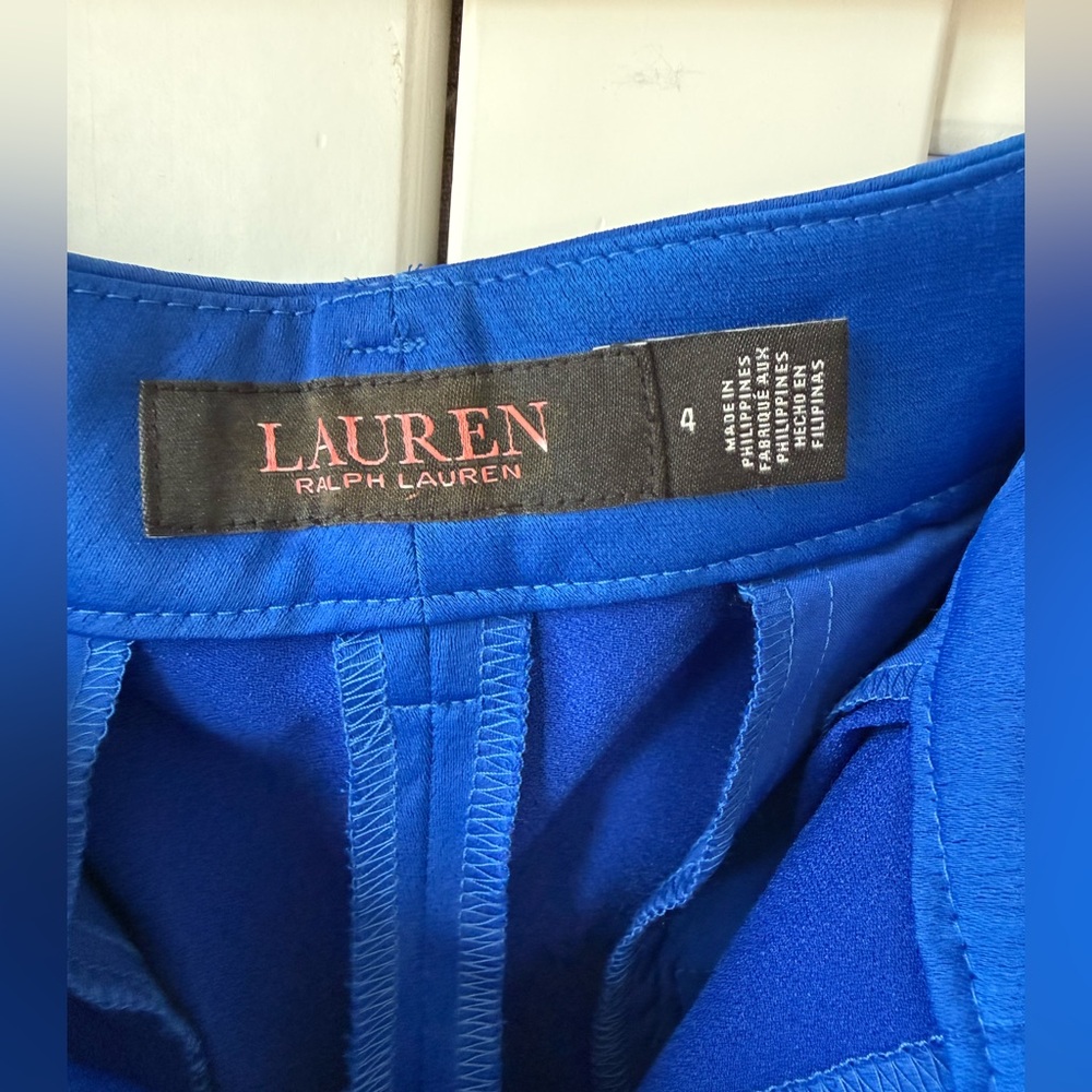 LAUREN RALPH LAUREN Wide Leg Pleated Pants - Picture 10 of 12